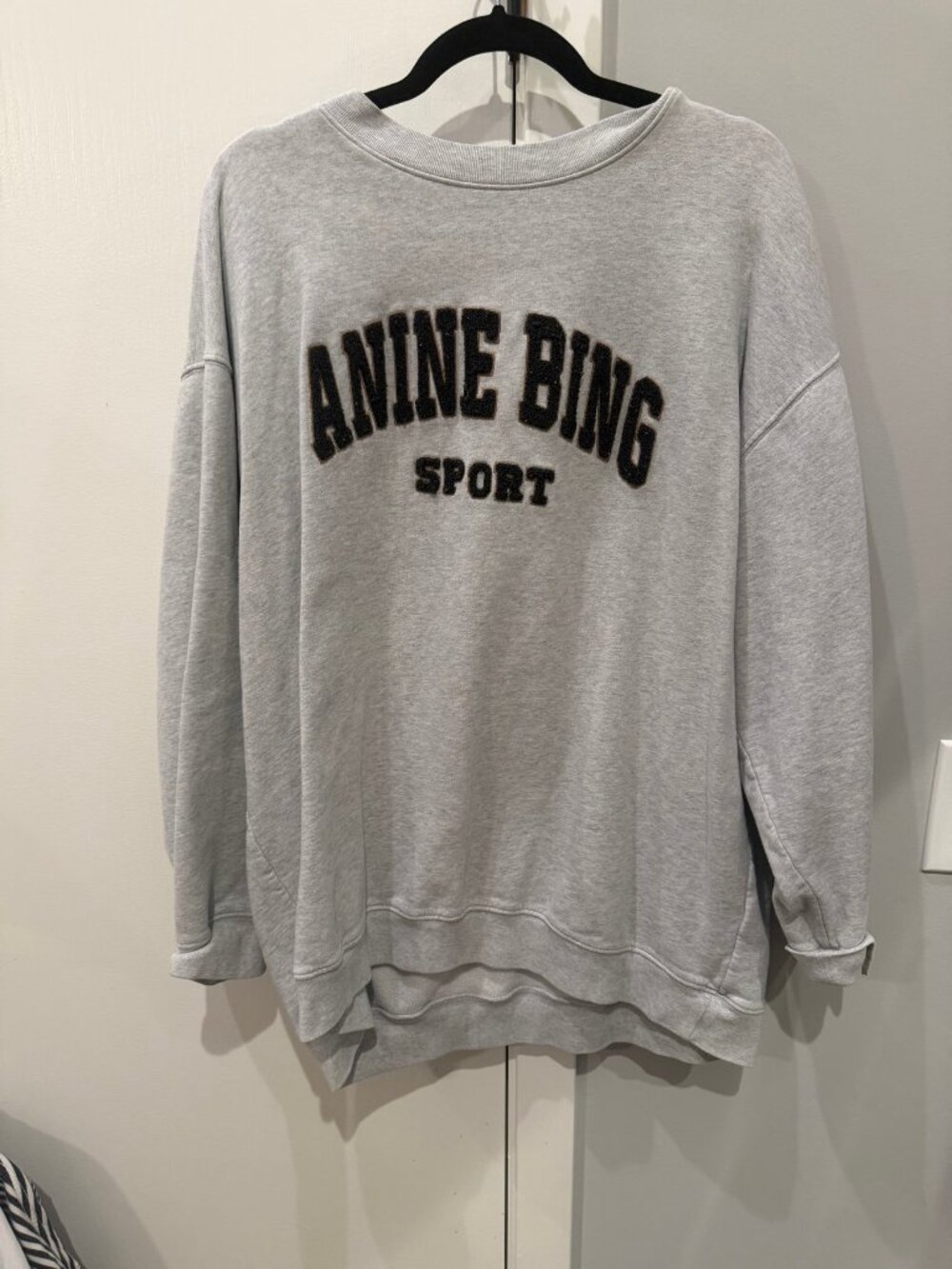 Anine Bing Sport Sweatshirt Grey Size L
